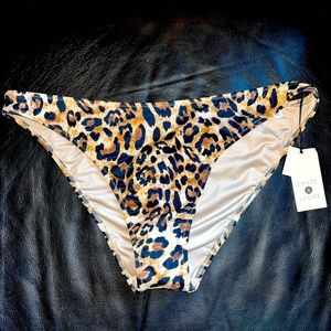Shade & Shore Cheetah Bikini Bottoms